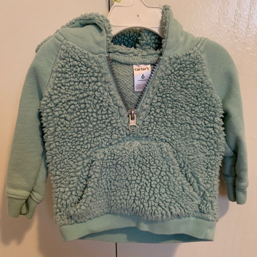 Carter’s Sherpa fleece hoodie